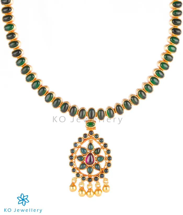 Silversmith Necklaces The Asvarya Silver Reversible Addige Necklace