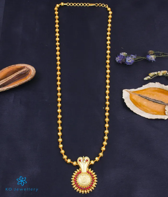 Silversmith Necklaces The Vijeta Silver Kodava Thali Necklace