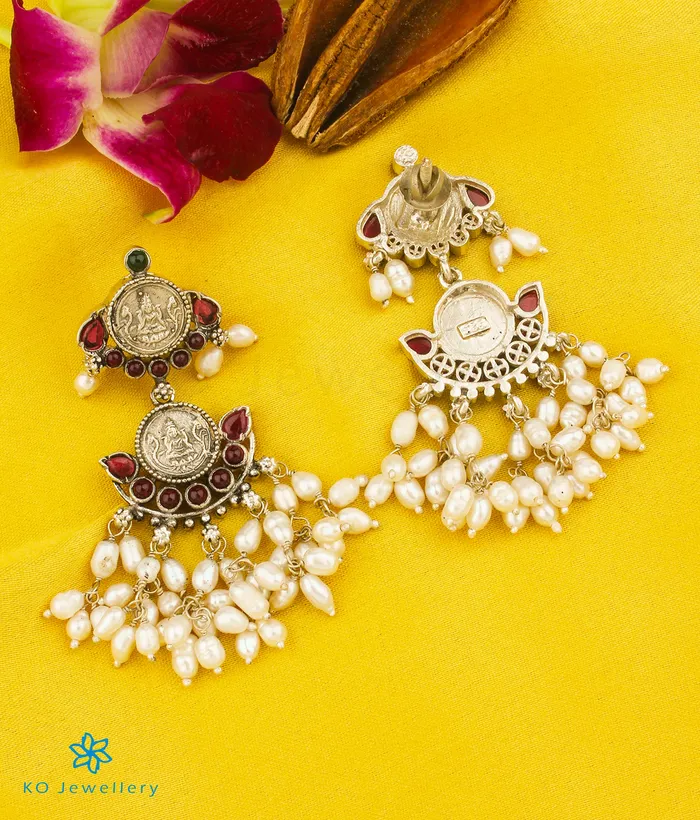 The Saira Silver Guttapusalu Necklace Short Silversmith Necklaces