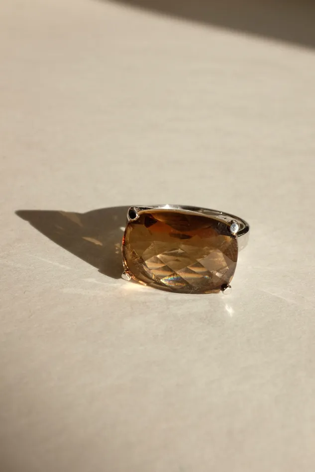 0018SILVER 925 BROWN BOLD RING collectionno2 Rings 0018SILVER 925 BROWN BOLD RING collectionno2 Rings