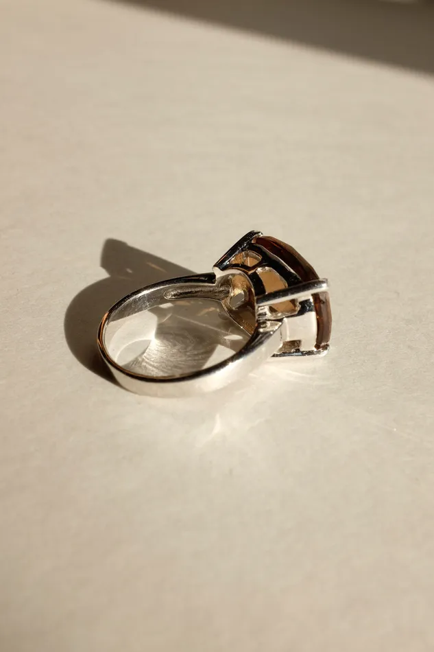 0018SILVER 925 BROWN BOLD RING collectionno2 Rings 0018SILVER 925 BROWN BOLD RING collectionno2 Rings