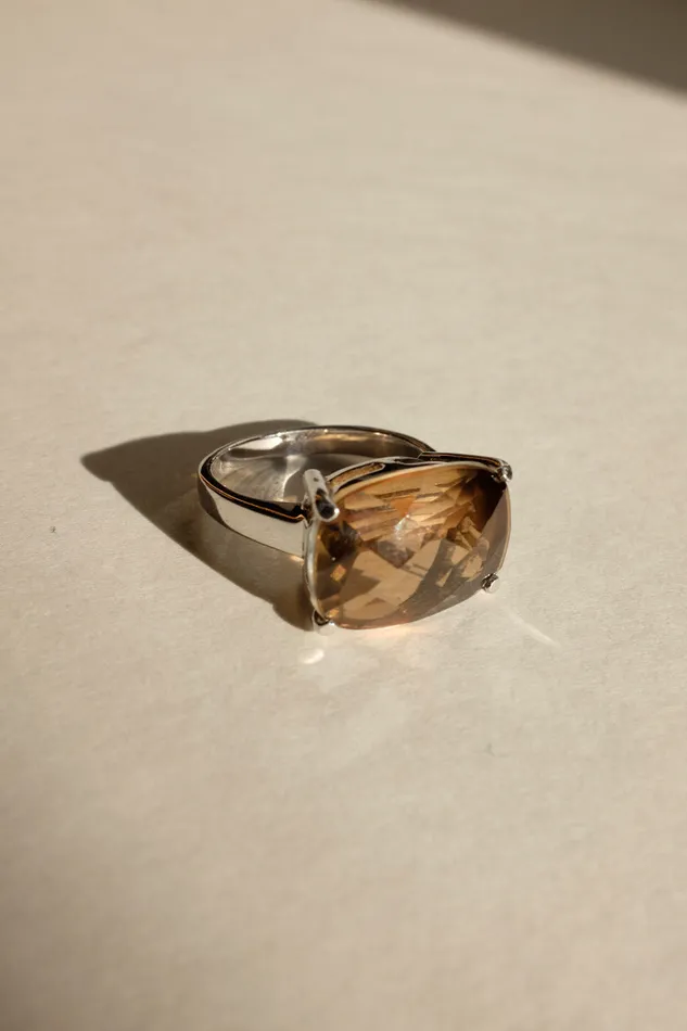 0018SILVER 925 BROWN BOLD RING collectionno2 Rings 0018SILVER 925 BROWN BOLD RING collectionno2 Rings