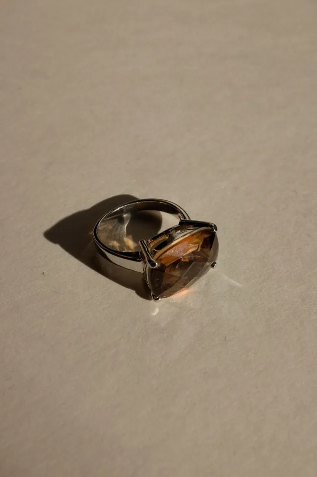 0018SILVER 925 BROWN BOLD RING collectionno2 Rings 0018SILVER 925 BROWN BOLD RING collectionno2 Rings