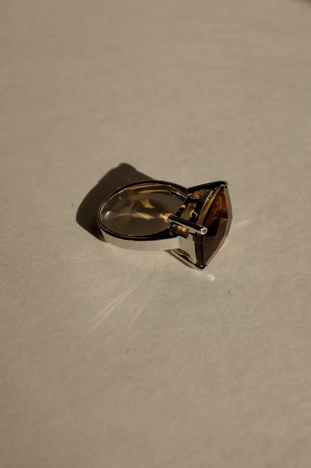 0018SILVER 925 BROWN BOLD RING collectionno2 Rings 0018SILVER 925 BROWN BOLD RING collectionno2 Rings