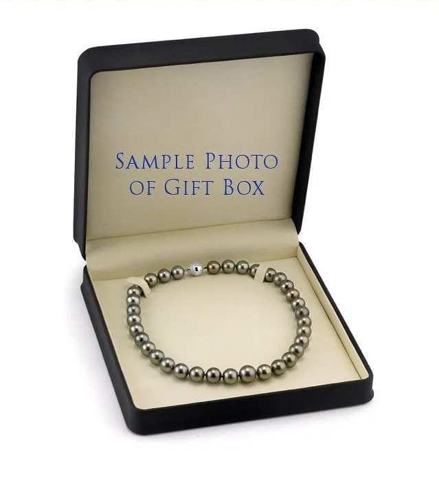 Black Tahitian Pearl Necklace 90110mm AAA Quality SPT Necklaces