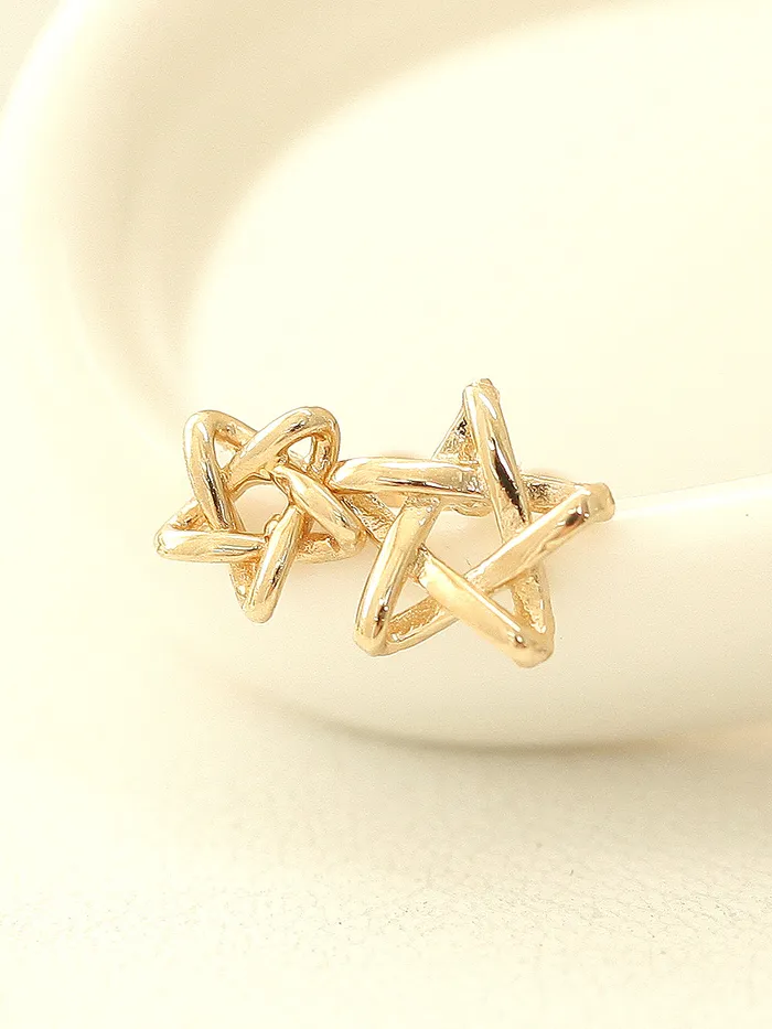 Earrings 14K gold Star Point cartilage earring 20g MinimalBijoux