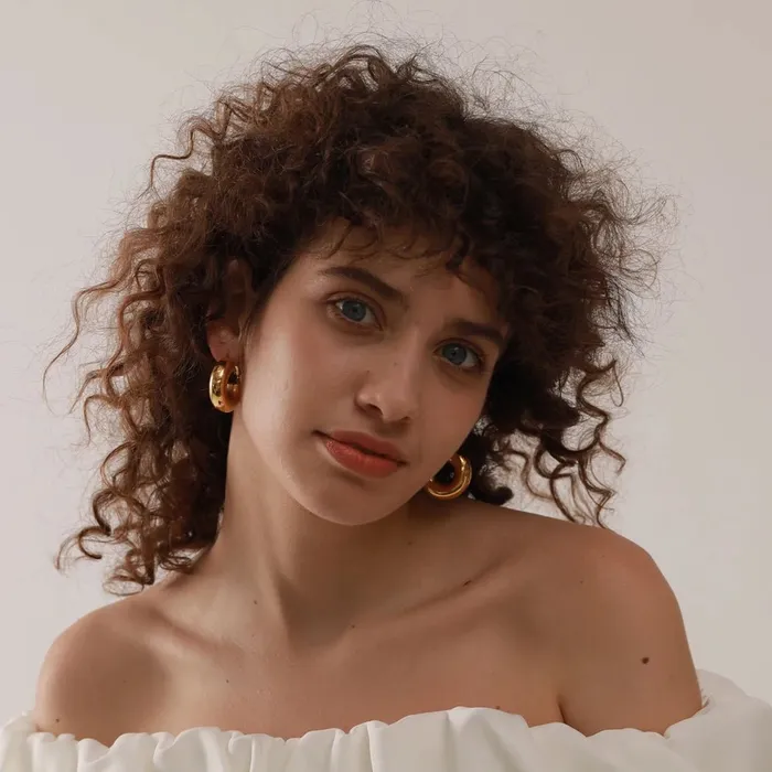 Earrings Mabel Love Co Gleam Hoop Earrings