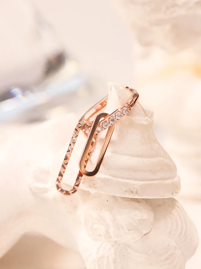 Earrings MinimalBijoux 14K 18K Gold Clip Drop Cubic Cartilage Hoop Earring