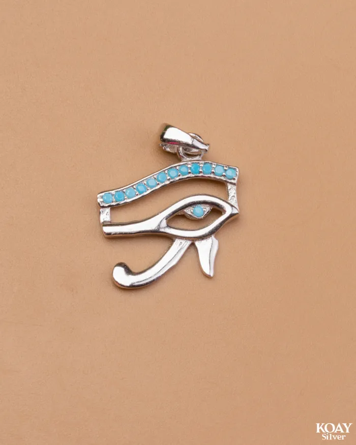 Eye of Horus Pendant KOAY Silver Store Necklaces