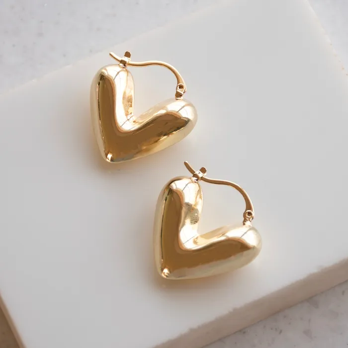 Heart Earrings Upakarna Earrings