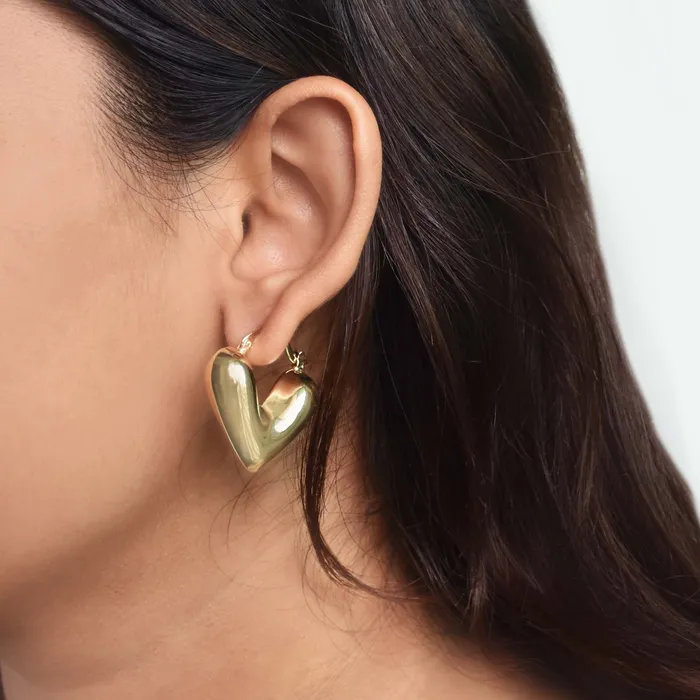 Heart Earrings Upakarna Earrings