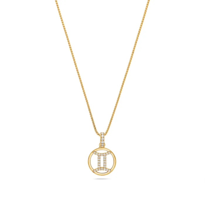 IF Co Necklaces Nano Zodiac Necklace Gemini