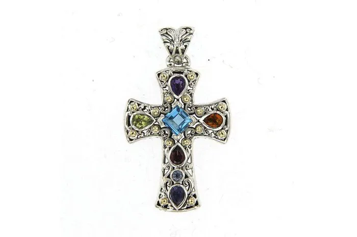 Inspiration Cross Pendant Samuel B Necklaces