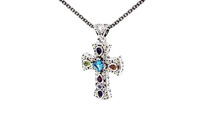 Inspiration Cross Pendant Samuel B Necklaces