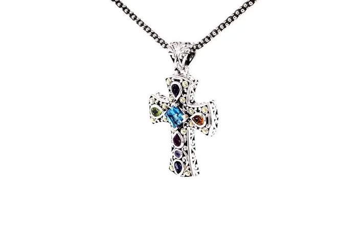 Inspiration Cross Pendant Samuel B Necklaces