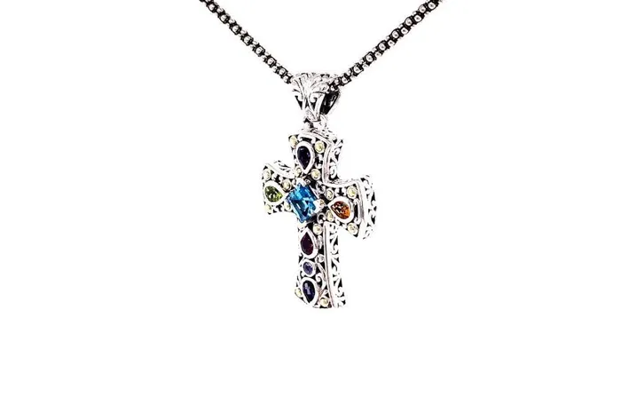 Inspiration Cross Pendant Samuel B Necklaces