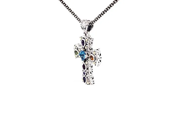 Inspiration Cross Pendant Samuel B Necklaces