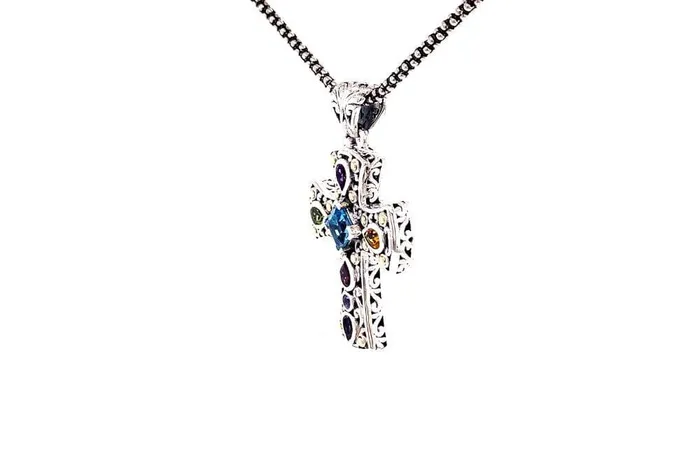 Inspiration Cross Pendant Samuel B Necklaces