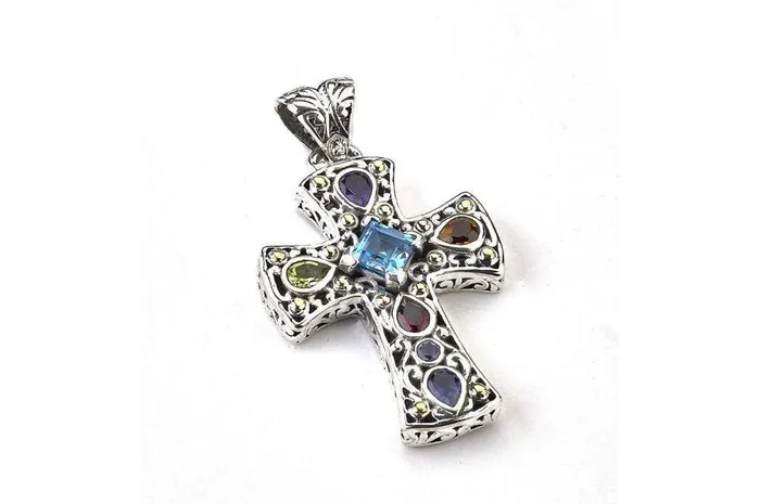 Inspiration Cross Pendant Samuel B Necklaces