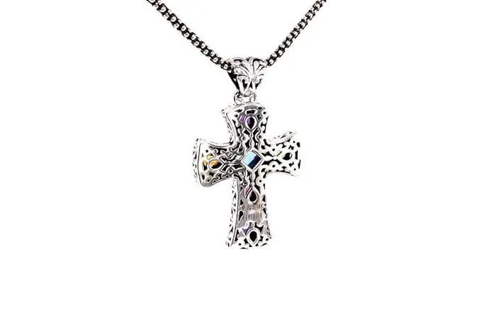 Inspiration Cross Pendant Samuel B Necklaces