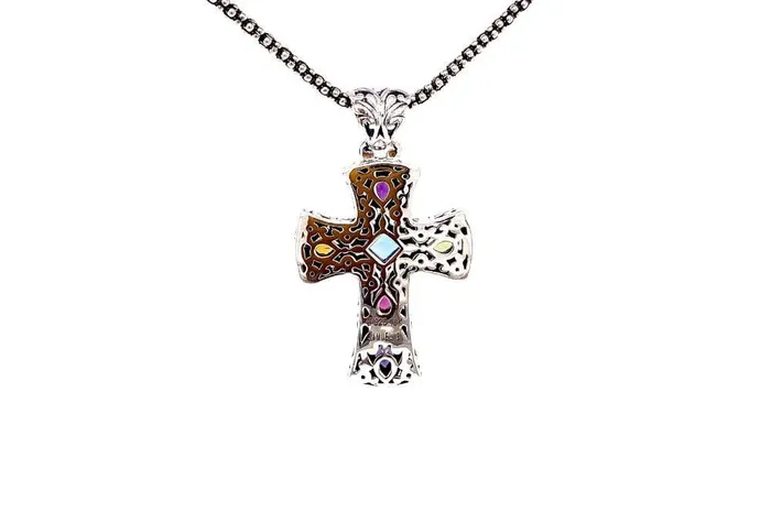 Inspiration Cross Pendant Samuel B Necklaces