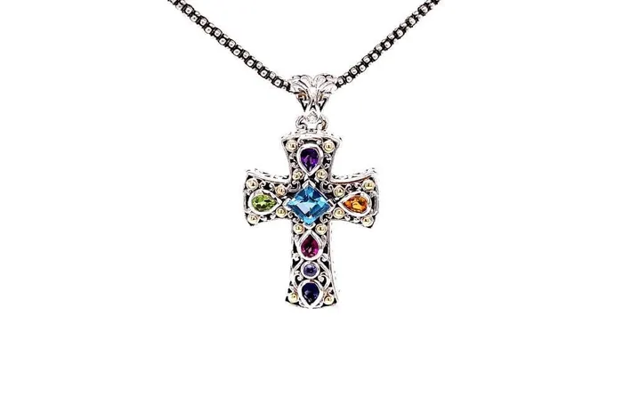Inspiration Cross Pendant Samuel B Necklaces