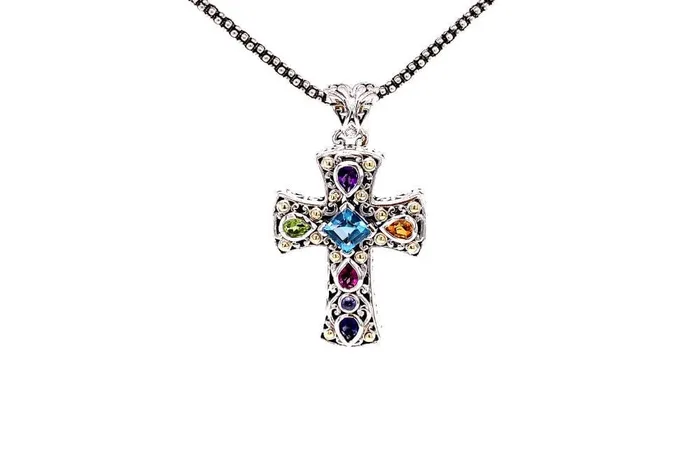 Inspiration Cross Pendant Samuel B Necklaces