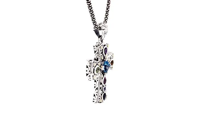 Inspiration Cross Pendant Samuel B Necklaces