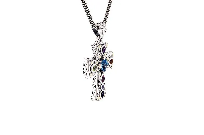 Inspiration Cross Pendant Samuel B Necklaces