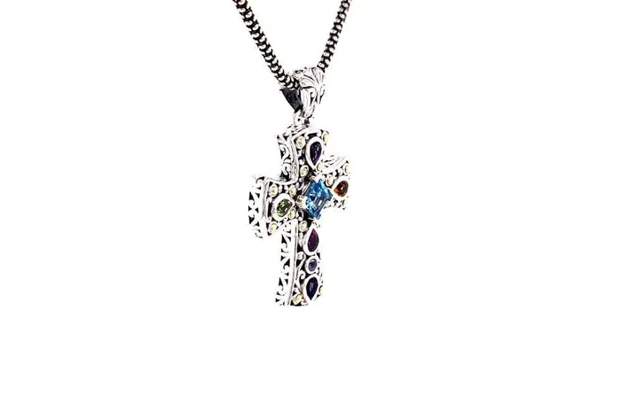 Inspiration Cross Pendant Samuel B Necklaces