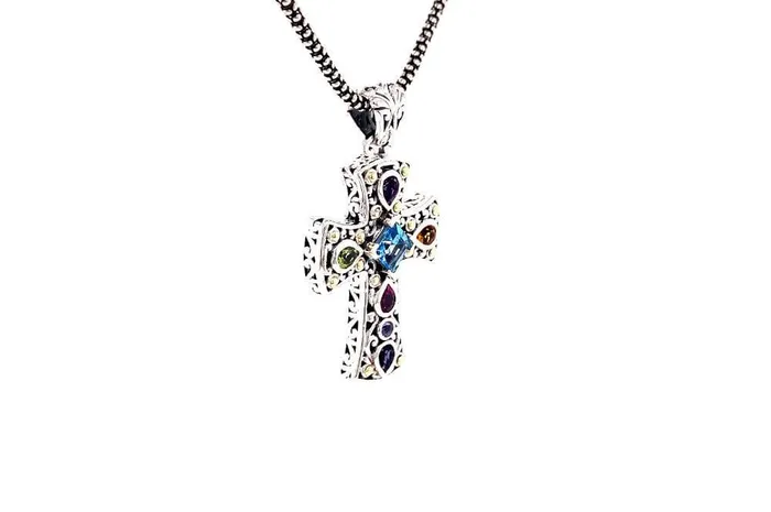 Inspiration Cross Pendant Samuel B Necklaces