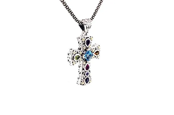 Inspiration Cross Pendant Samuel B Necklaces