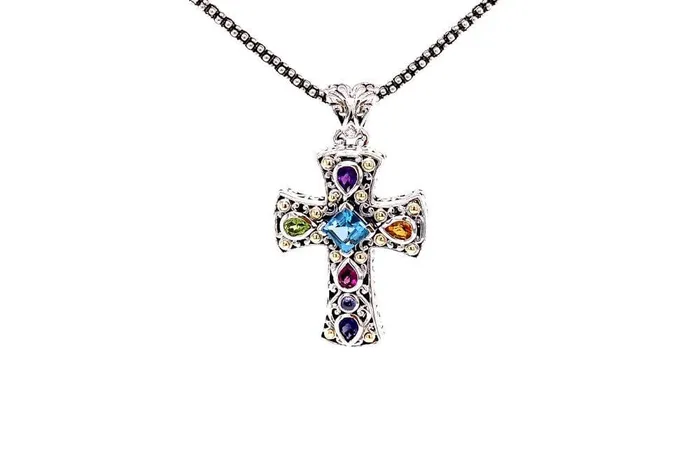 Inspiration Cross Pendant Samuel B Necklaces