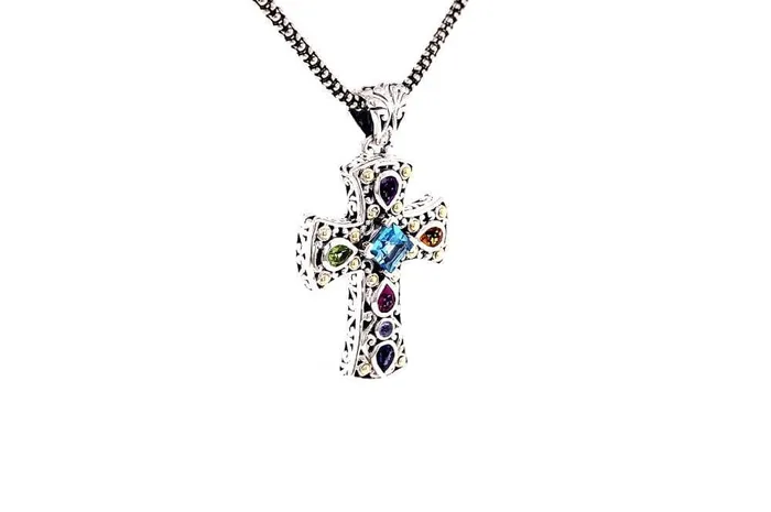 Inspiration Cross Pendant Samuel B Necklaces