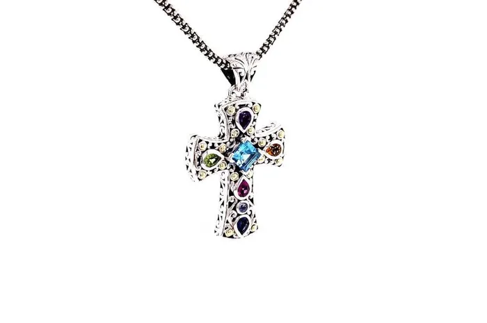 Inspiration Cross Pendant Samuel B Necklaces