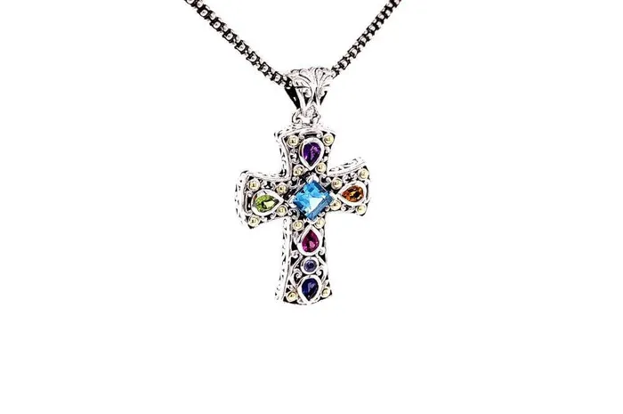 Inspiration Cross Pendant Samuel B Necklaces