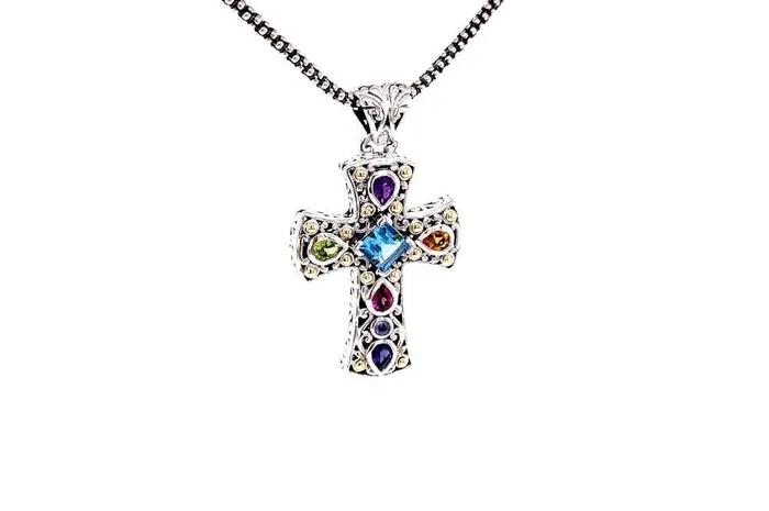 Inspiration Cross Pendant Samuel B Necklaces