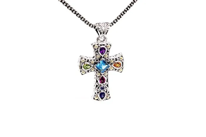 Inspiration Cross Pendant Samuel B Necklaces
