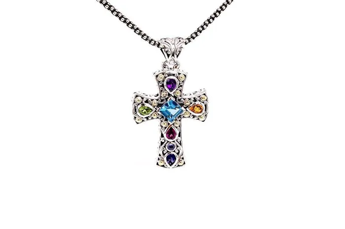 Inspiration Cross Pendant Samuel B Necklaces
