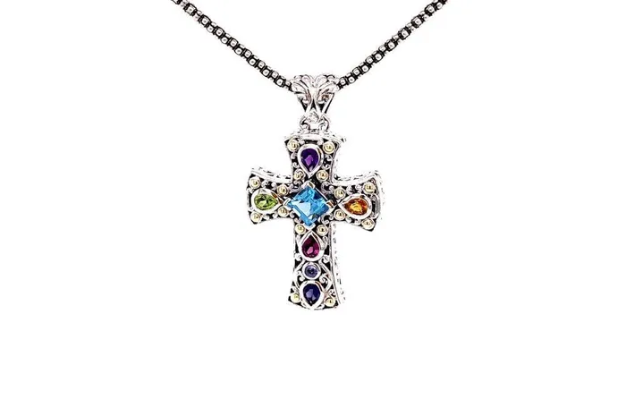 Inspiration Cross Pendant Samuel B Necklaces