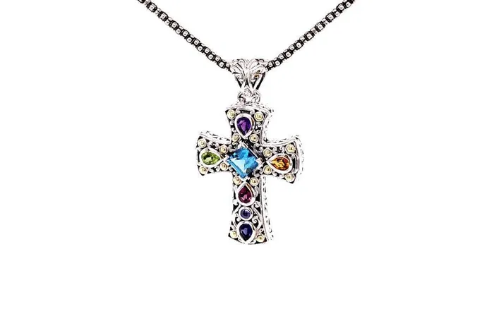 Inspiration Cross Pendant Samuel B Necklaces