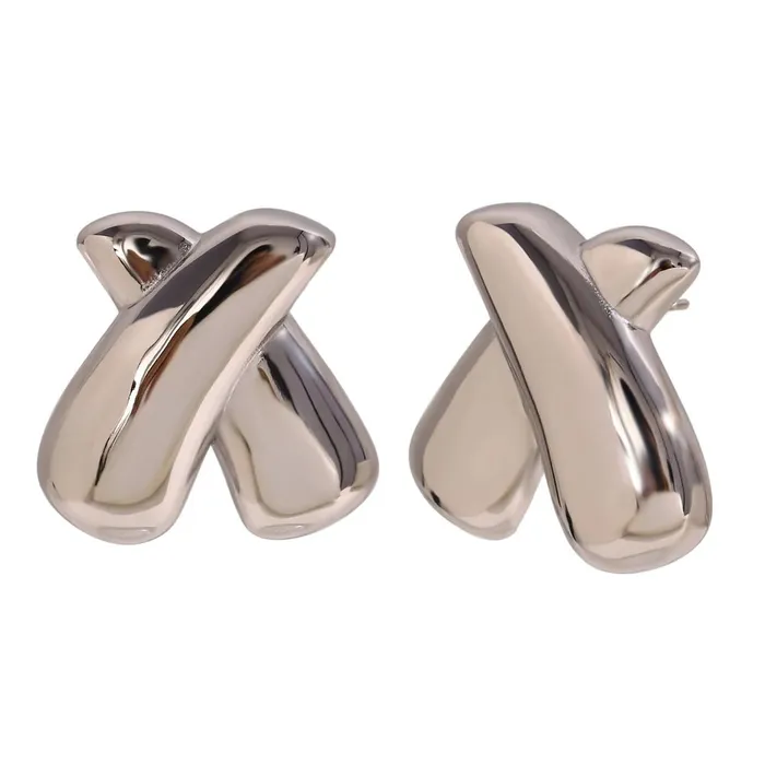 Mabel Love Co Earrings X Stud Earrings