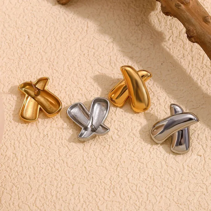 Mabel Love Co Earrings X Stud Earrings