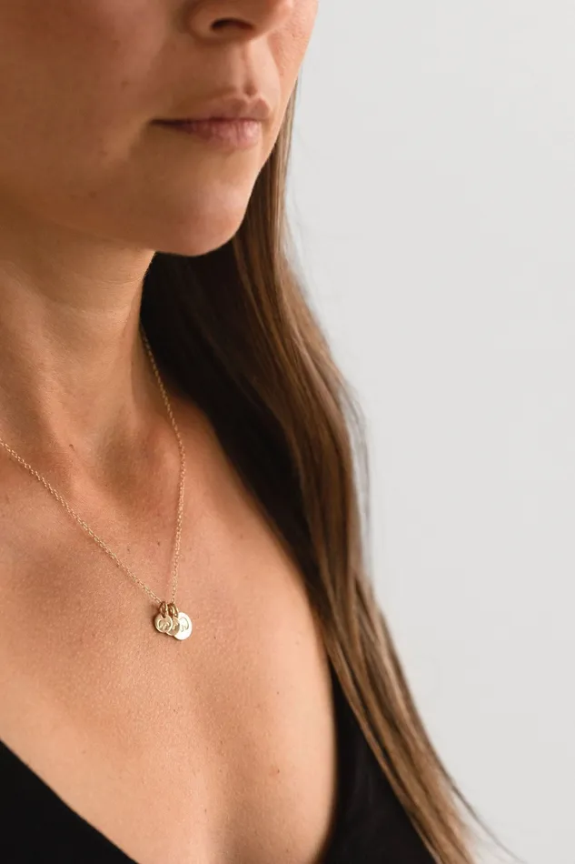 Mama Bear Baby Bear Necklace Gold Fill Sheena Marshall Jewelry Necklaces