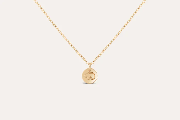 Mama Bear Baby Bear Necklace Gold Fill Sheena Marshall Jewelry Necklaces