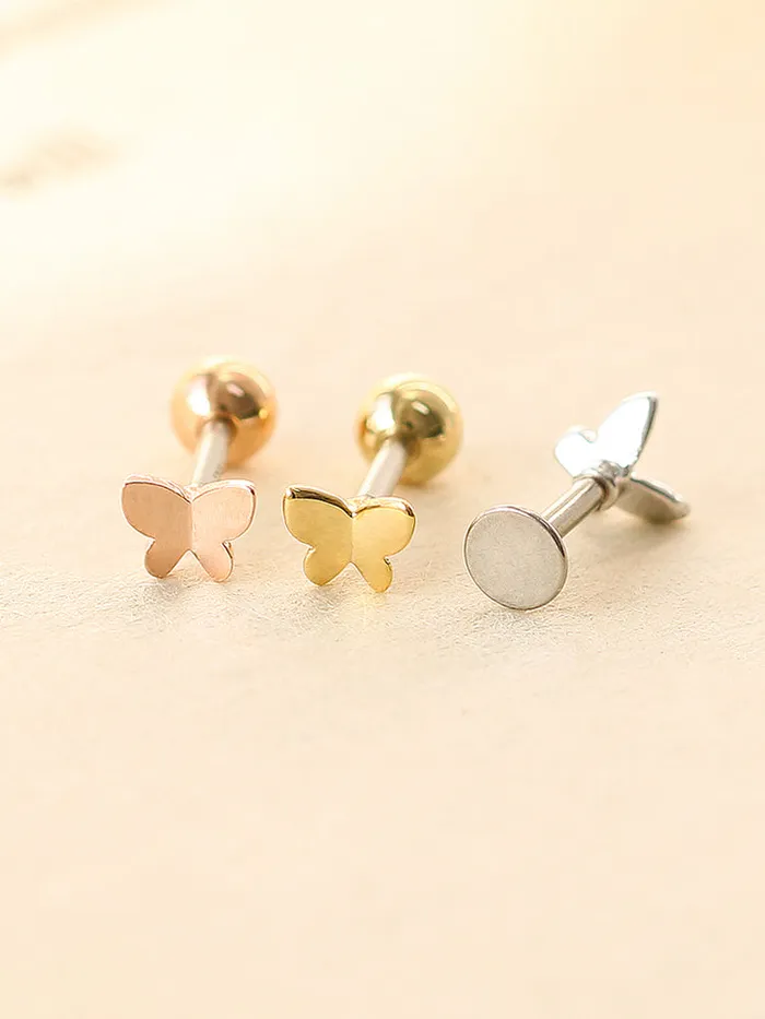 MinimalBijoux Earrings Tiny Butterfly Cartilage earring