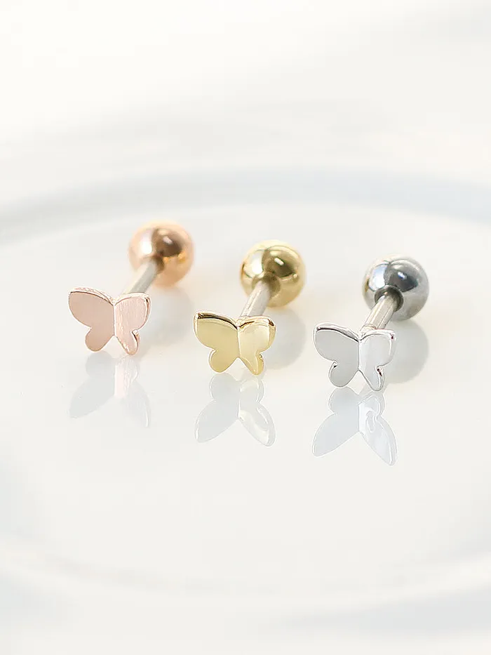 MinimalBijoux Earrings Tiny Butterfly Cartilage earring