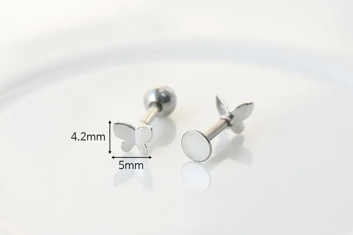 MinimalBijoux Earrings Tiny Butterfly Cartilage earring