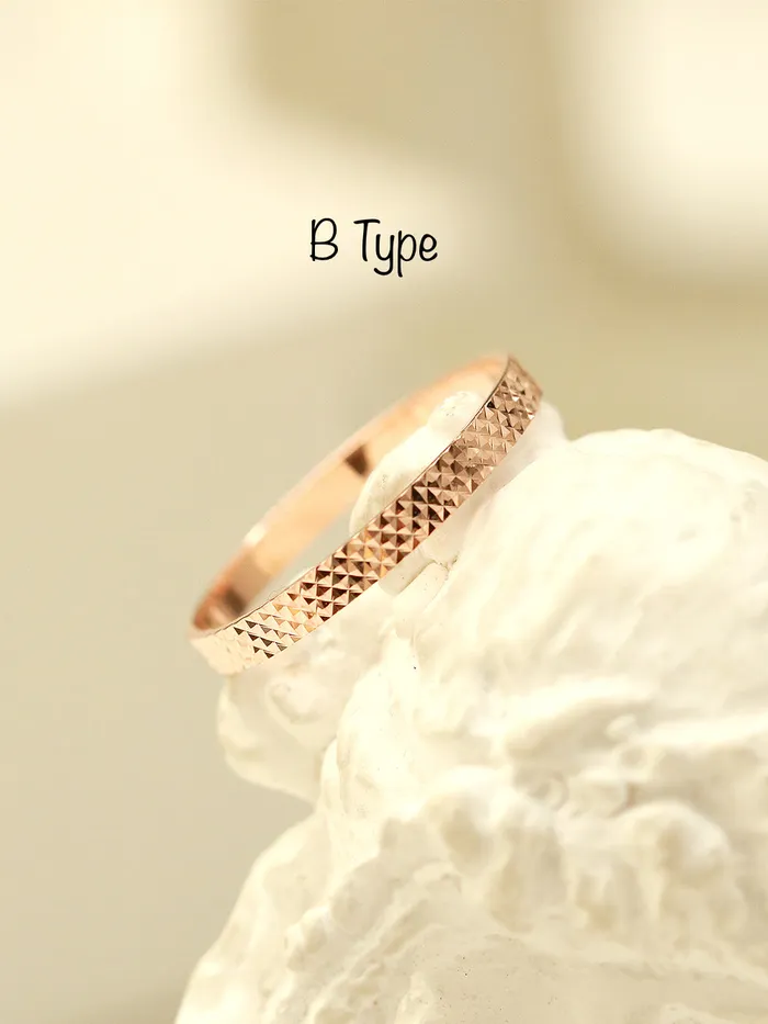MinimalBijoux Rings 14K 18K Cutting Ring
