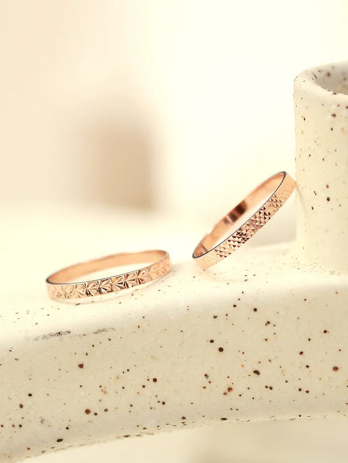 MinimalBijoux Rings 14K 18K Cutting Ring